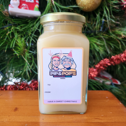 Christmas Gift - Custom Honey Label